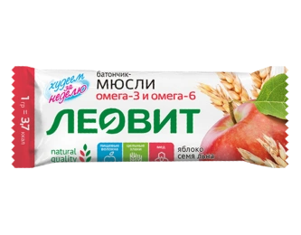 Злаковые батончики ЛЕОВИТ